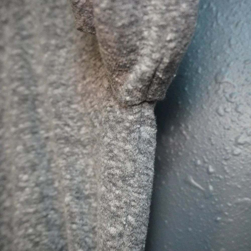 Madewell Women Heather Grey Wrap Thong V Neck Long Sleeve Bodysuit Size Medium - Picture 5 of 9